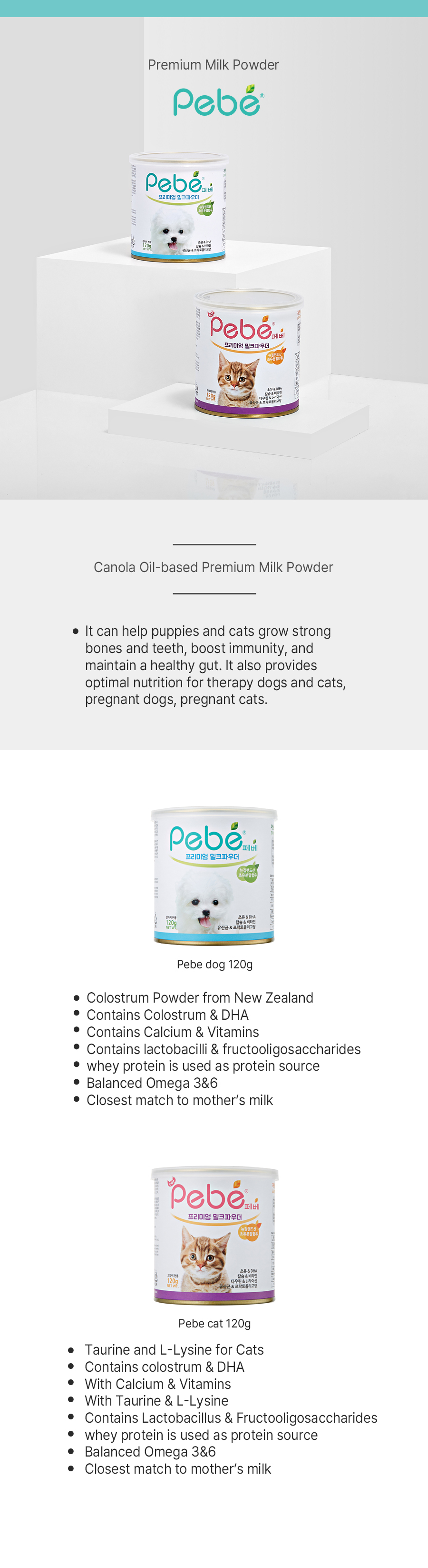 Pebe dog/cat