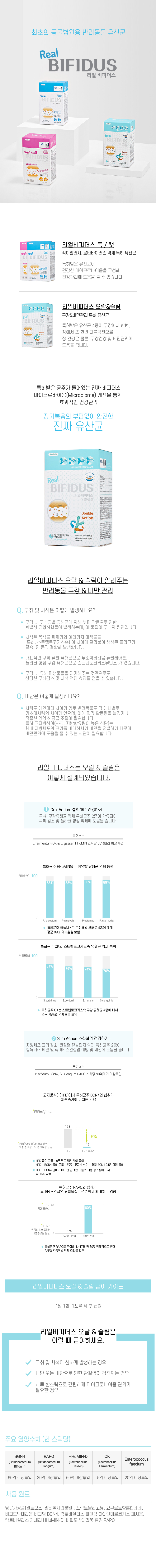 리얼비피더스 오랄&슬림